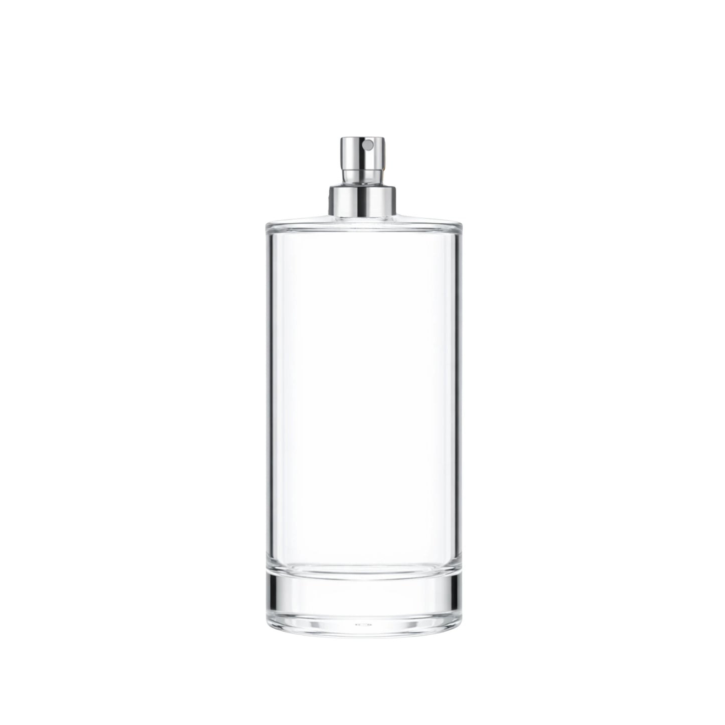 Charlotte glass bottle with silver atomiser