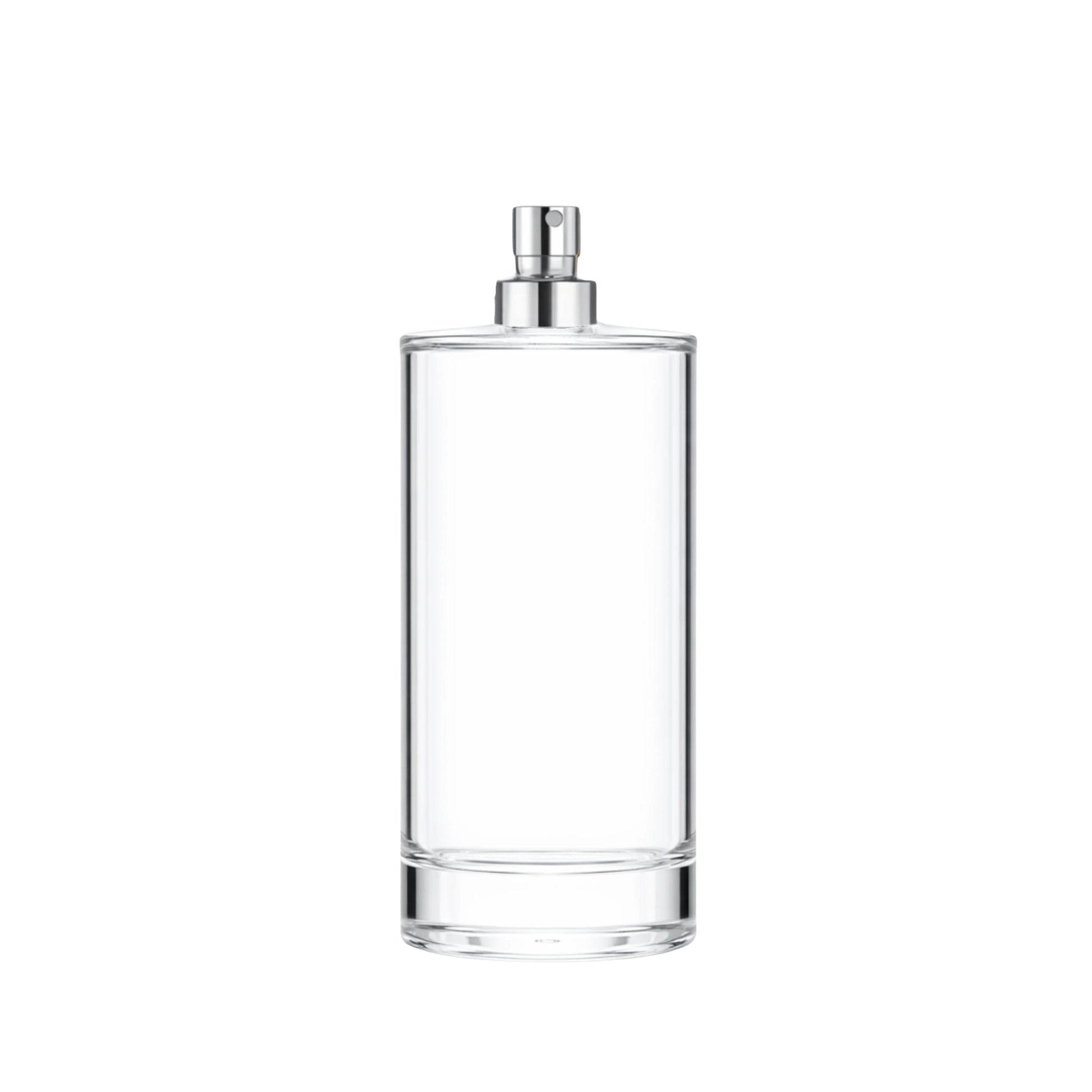 Charlotte glass bottle with silver atomiser