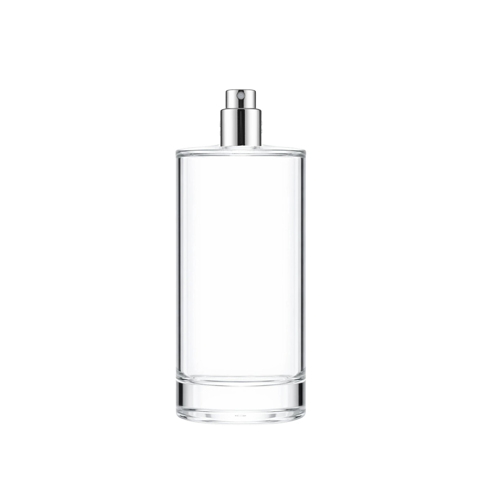 100ml Charlotte glass bottle with silver atomiser
