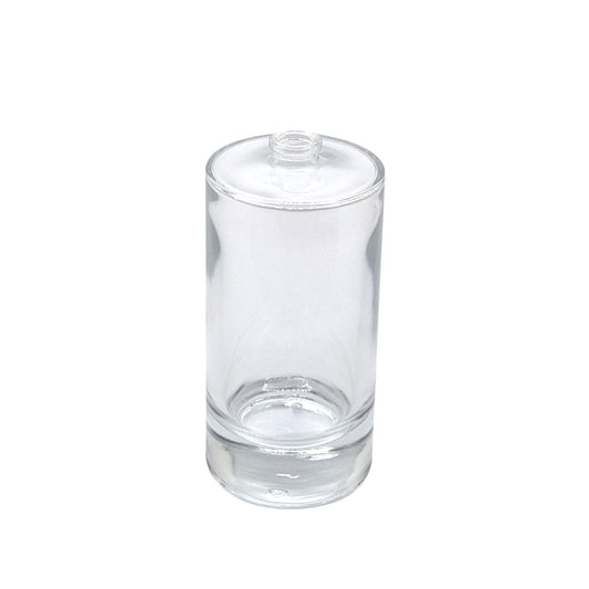100ml Charlotte Clear Round Glass Bottle