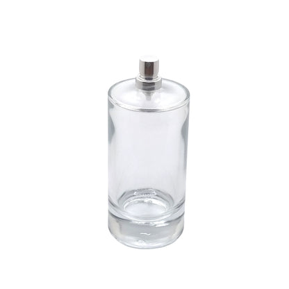 100ml Charlotte Clear Round Glass Bottle