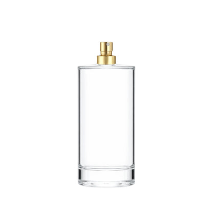 100ml Charlotte glass bottle with gold atomiser