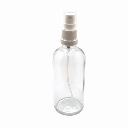 100ml Dropper Clear Round Glass Bottle