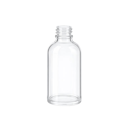 100ml Dropper Clear Round Glass Bottle
