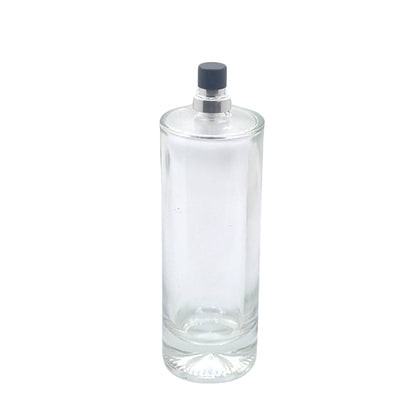100ml Durer Clear Round Glass Bottle (Pallet Qty 2,592 Units)