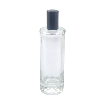 100ml Durer Clear Round Glass Bottle (Pallet Qty 2,592 Units)