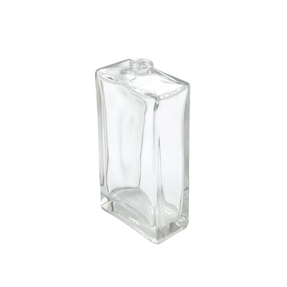 100ml Everest Clear Rectangle Glass Bottle