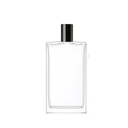 100ml Everest Clear Rectangle Glass Bottle