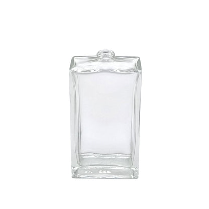 100ml Everest Clear Rectangle Glass Bottle