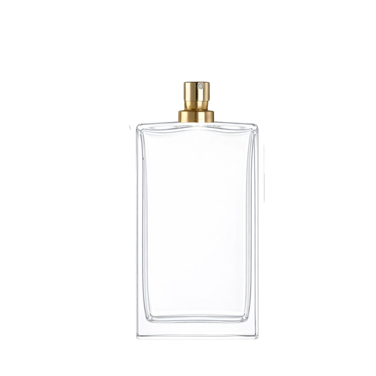 100ml Everest Clear Rectangle Glass Bottle