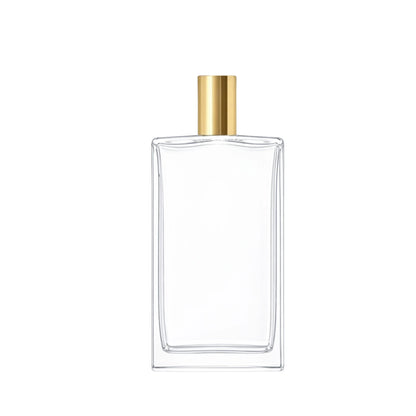 100ml Everest Clear Rectangle Glass Bottle