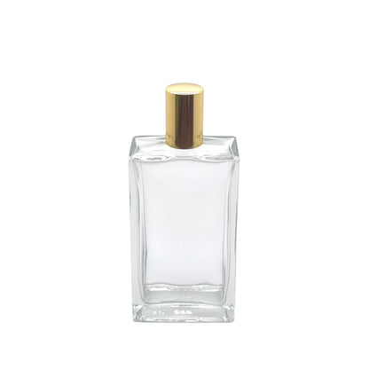 100ml Everest Clear Rectangle Glass Bottle