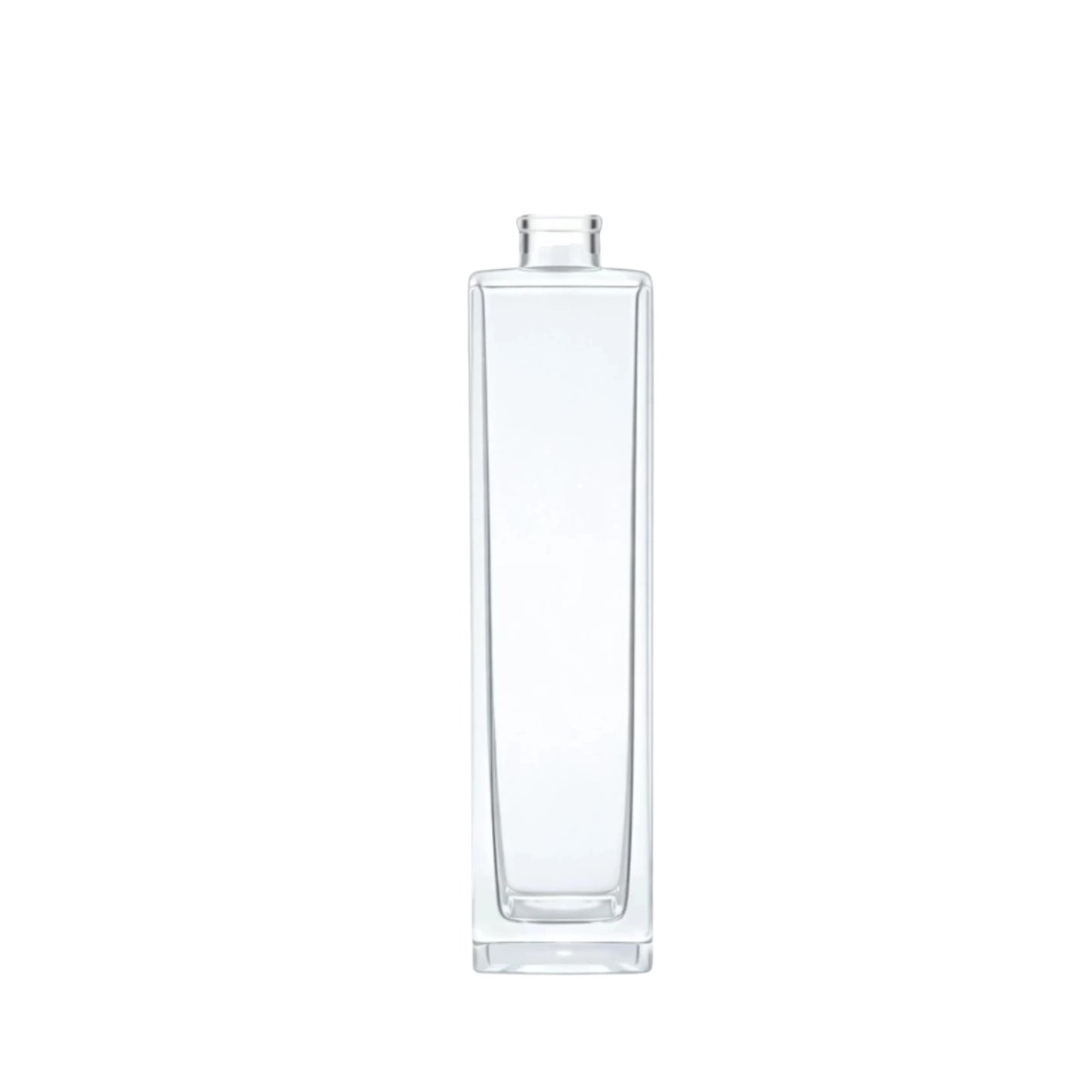100ml Klee Clear Square Glass Bottle