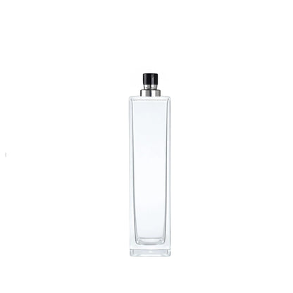 100ml Klee Clear Square Glass Bottle