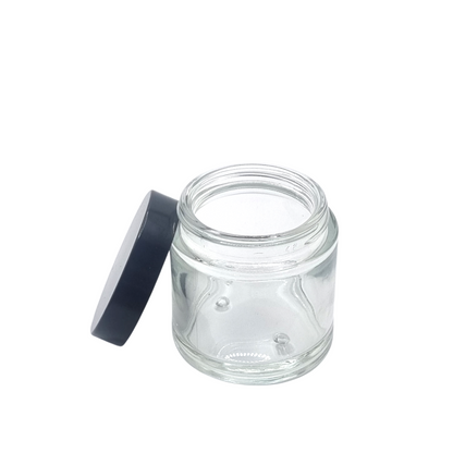 100ml Licata Clear Glass Round Jar (Pallet Qty 4,212 Units)