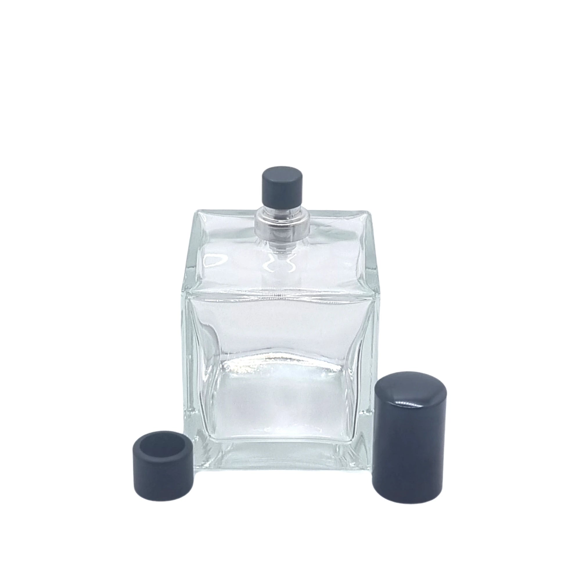 100ml picasso glass bottle with cap accessories and atomiser