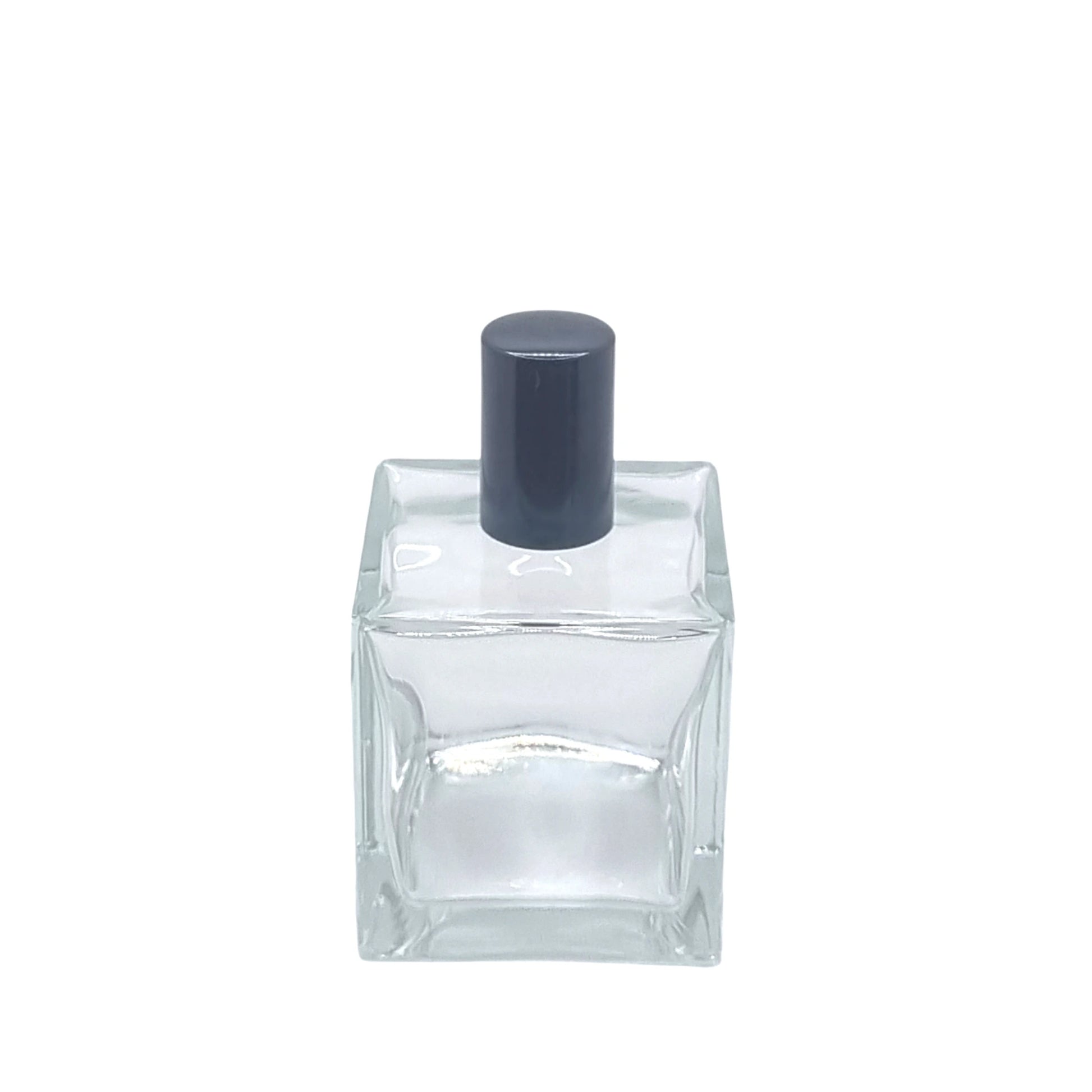100ml picasso glass bottle with black over cap