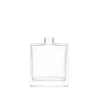 100ml Picasso Clear Square Glass Bottle