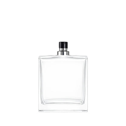 100ml Picasso Clear Square Glass Bottle
