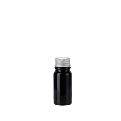 10ml Black Round Glass Dropper Bottle