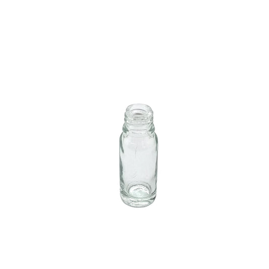 10ml Dropper Clear Round Glass Bottle