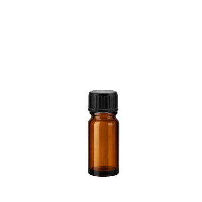 10ml Dropper Amber Round Glass Bottle