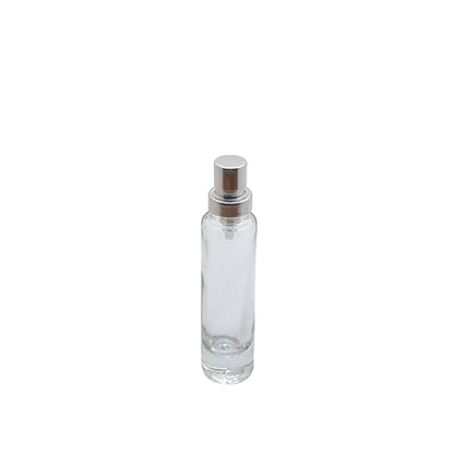 10ml Boston Clear Round Glass Bottle