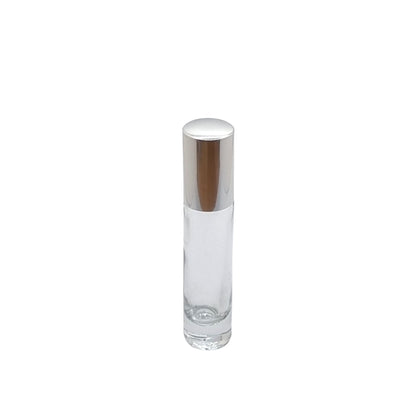 10ml Boston Clear Round Glass Bottle