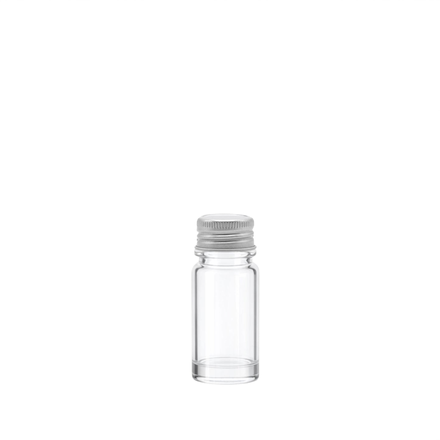 10ml Dropper Clear Round Glass Bottle