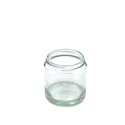 120ml Ointment Clear Round Glass Jar