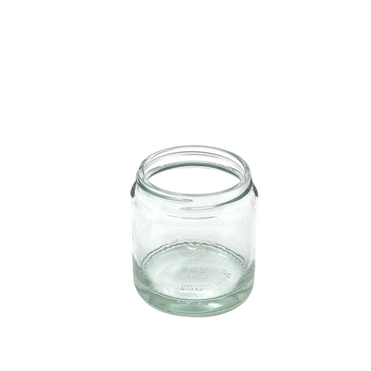 120ml Ointment Clear Round Glass Jar
