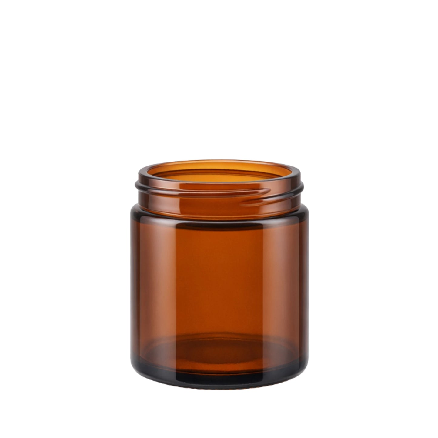 120ml Amber candle jar