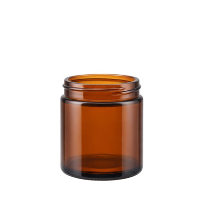 120ml Amber candle jar