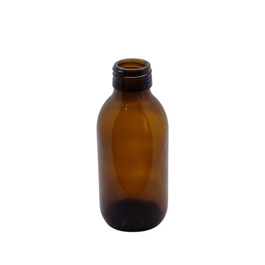 150ml Amber Alpha Glass Bottle