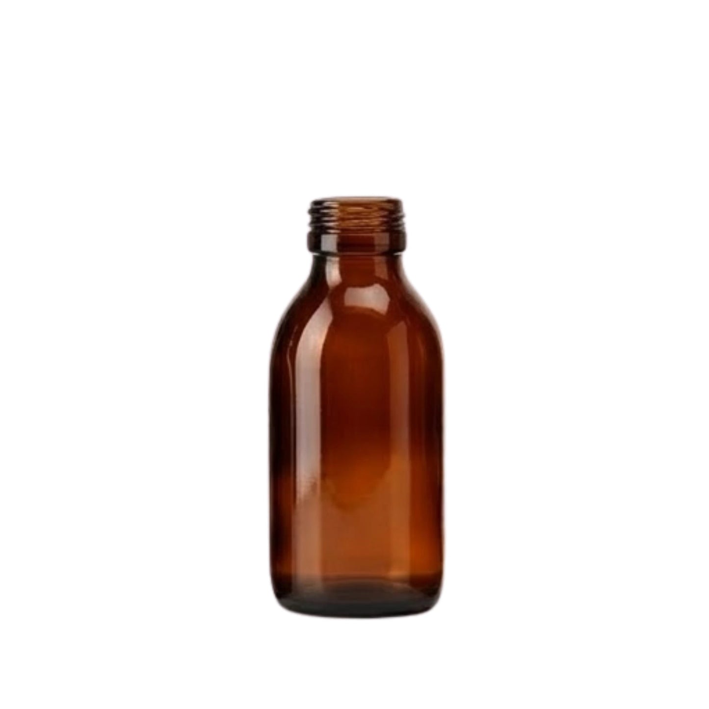 150ml Amber Alpha Glass Bottle