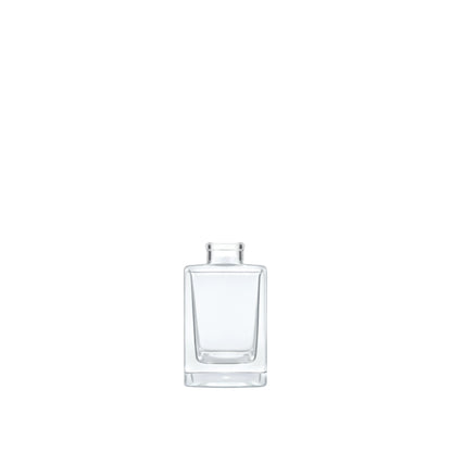 15ml Klee Clear Square Glass Bottle