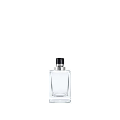 15ml Klee Clear Square Glass Bottle