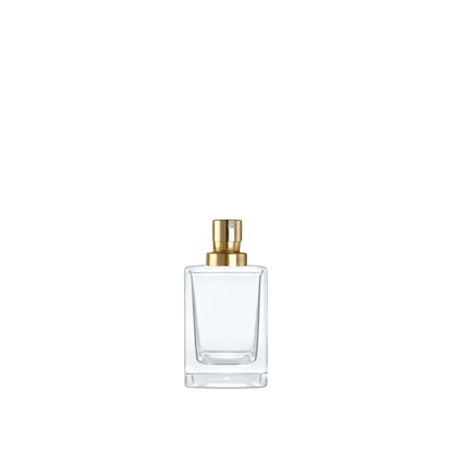 15ml Klee Clear Square Glass Bottle