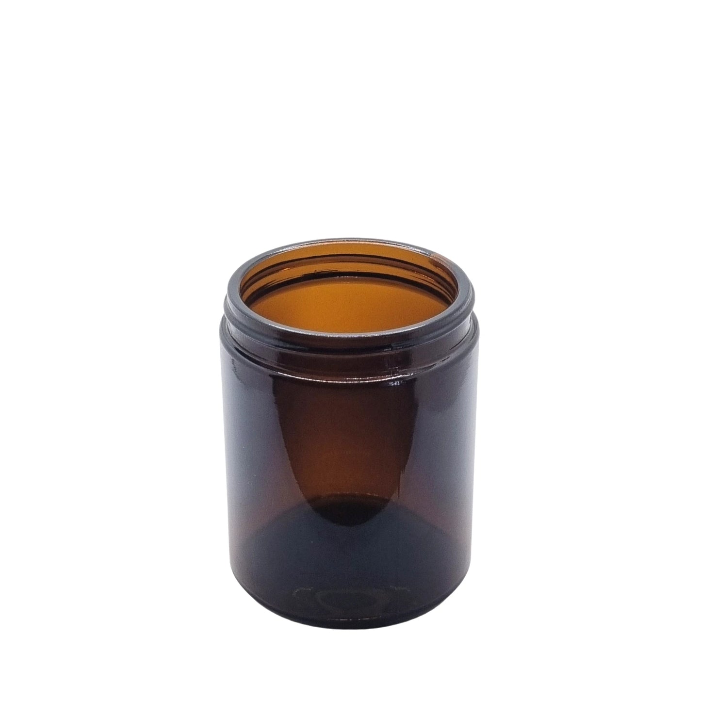180ml Ointment Amber Round Glass Jar
