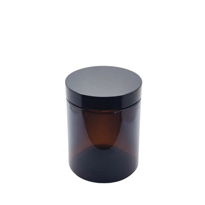 180ml Ointment Amber Round Glass Jar