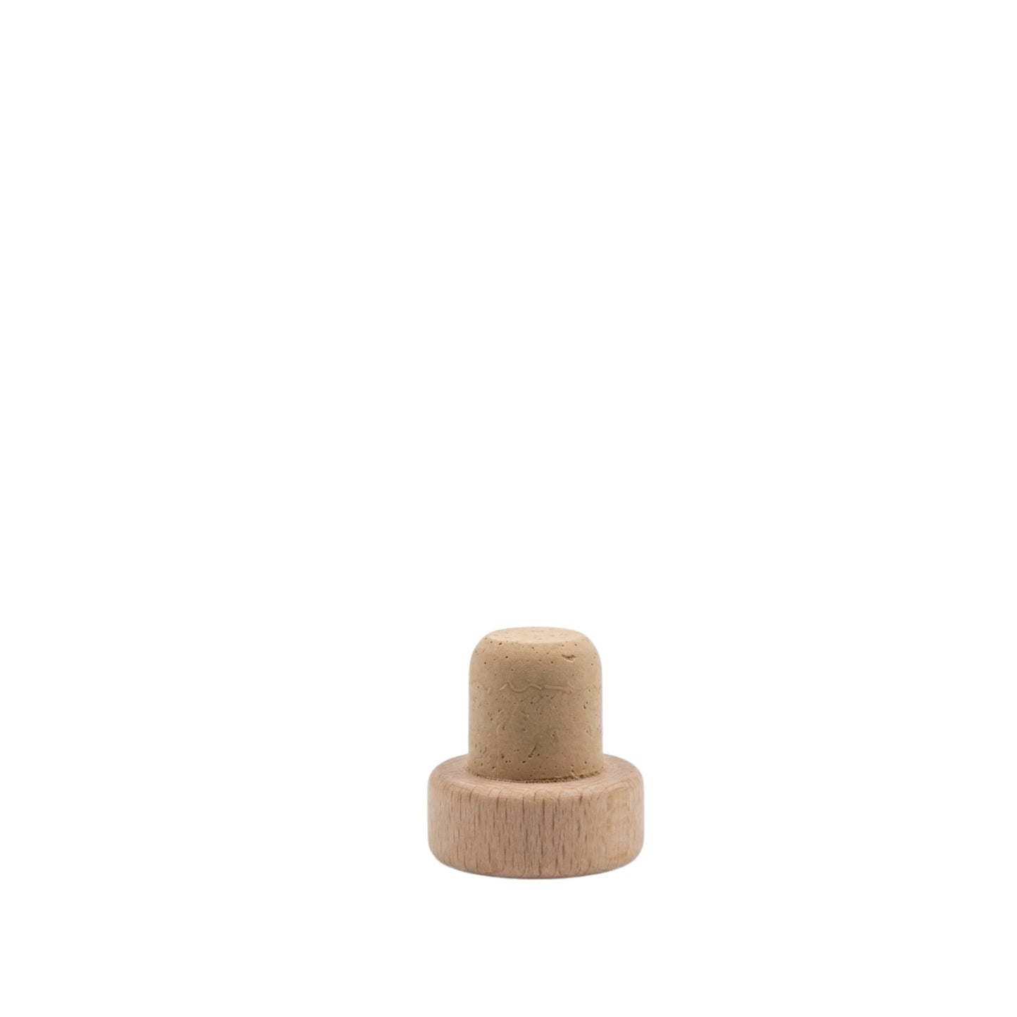 18mm Natural Wooden Headed Synthetic Stopper (Vecchia 250ml)