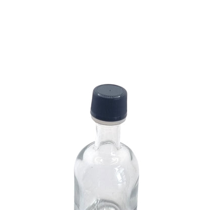18mm Black Tamper Evident Plastic Cap