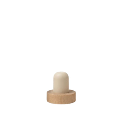 19.5mm Natural Wooden Headed Synthetic Stopper (Apo/Herb)