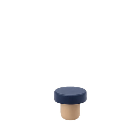 19.5mm Black Wooden Headed Synthetic Stopper