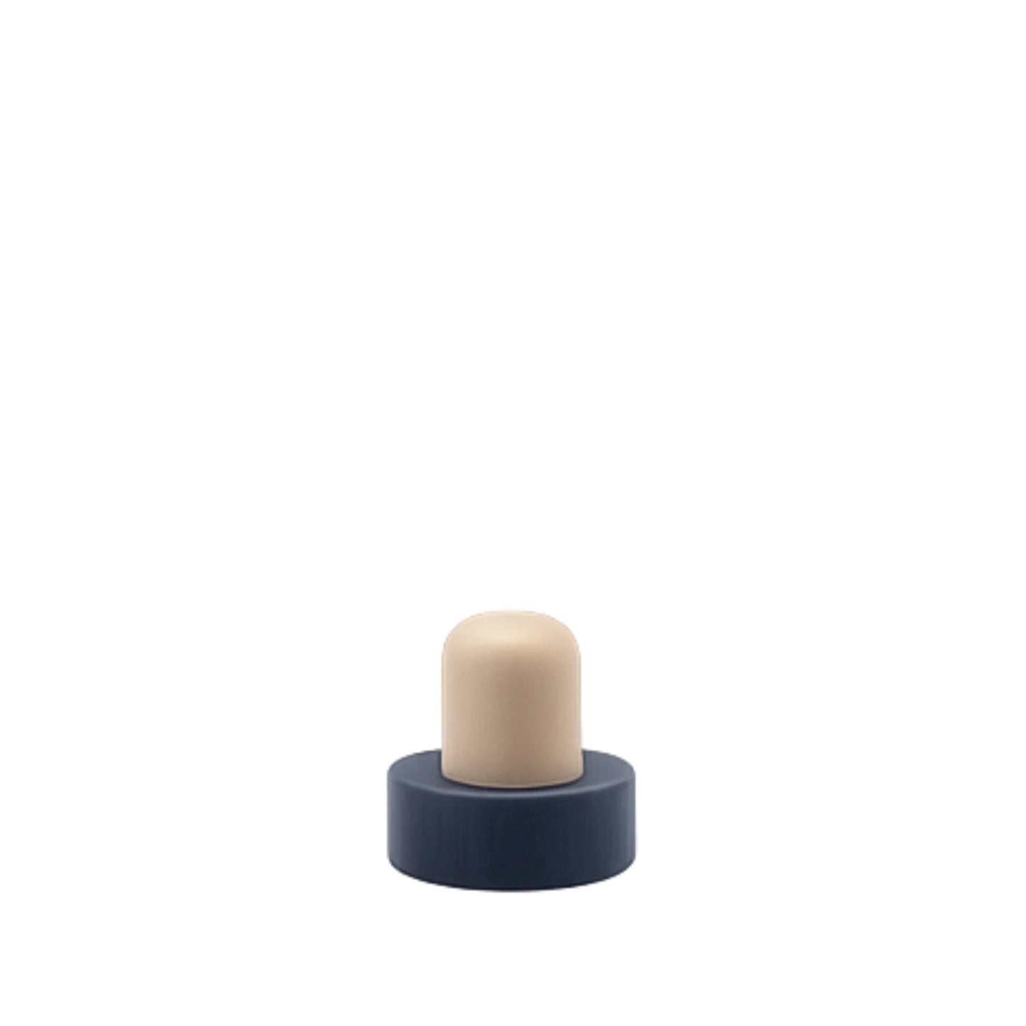 19.5mm Black Wooden Headed Synthetic Stopper