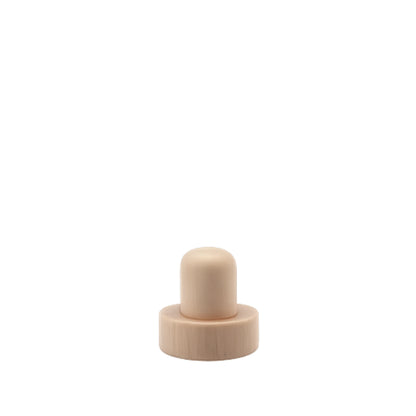 19.5mm Natural Wooden Headed Synthetic Stopper