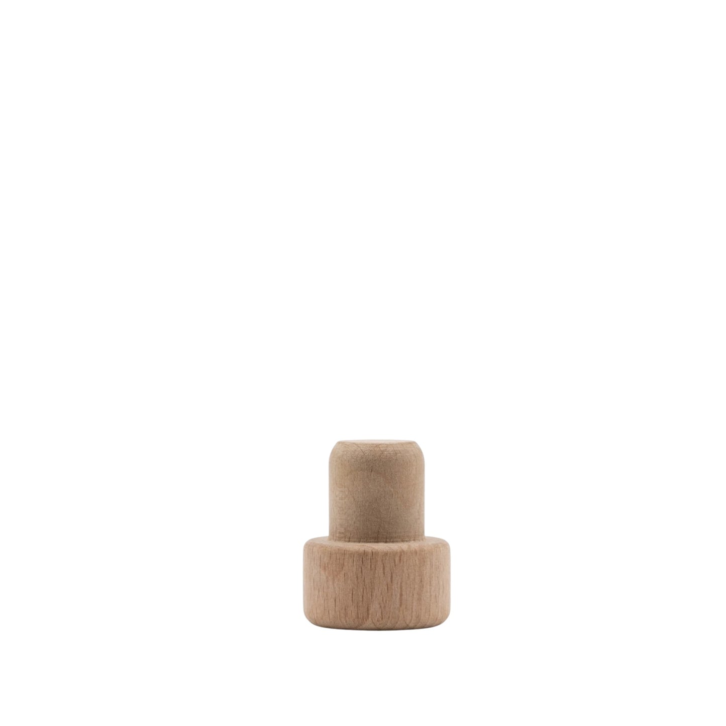 19.5mm Natural Wooden Headed Synthetic Stopper (Hermes)
