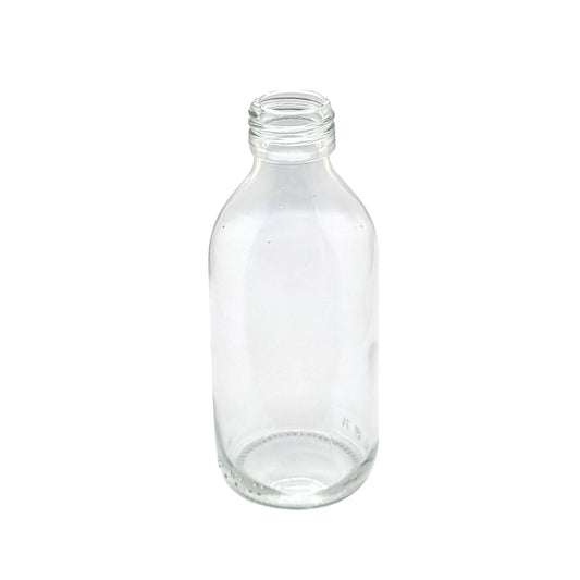 200ml Clear Alpha Glass Bottle
