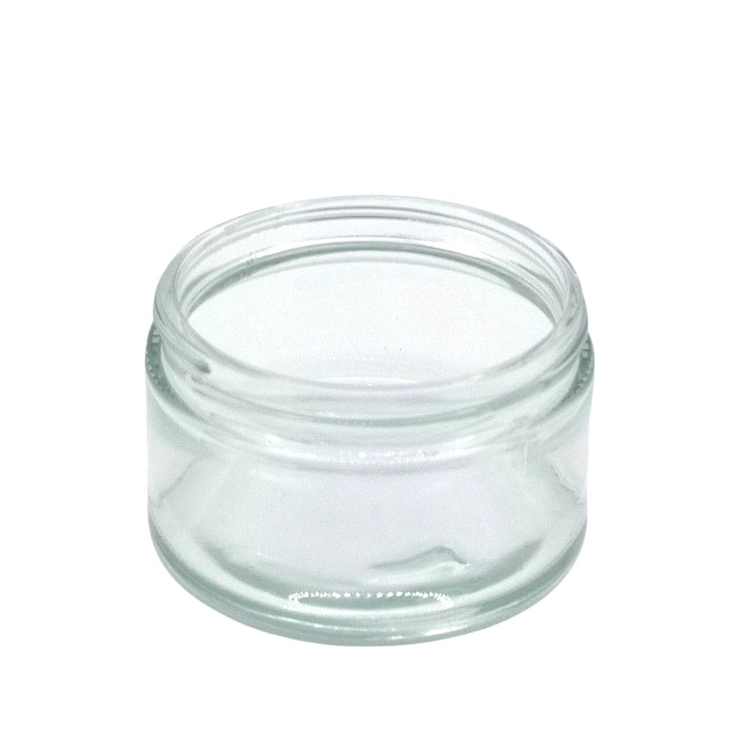 200ml Cuban Clear Glass Round Jar (Pallet Qty 2,736 Units)