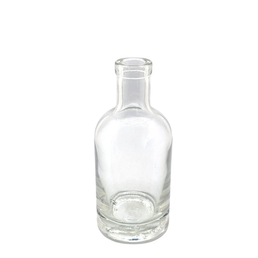 200ml Hermes Clear Round Glass Bottle